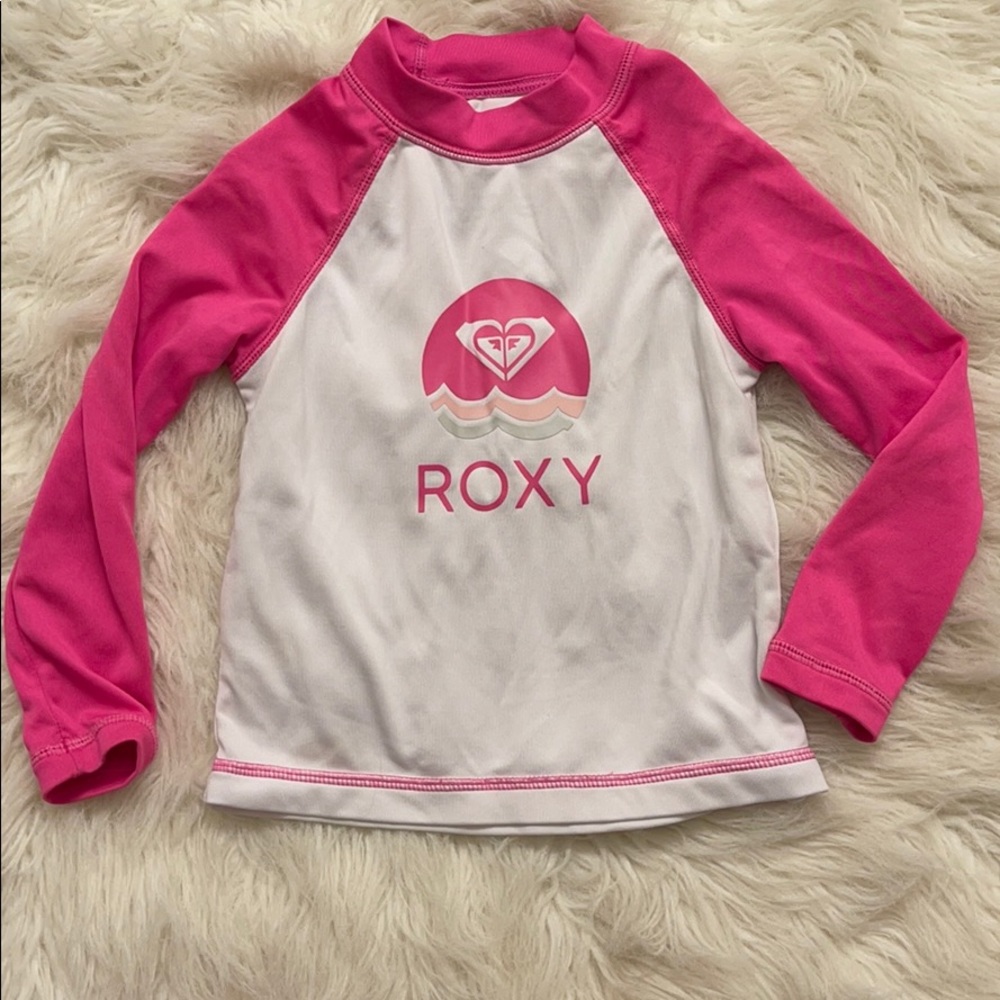 2 Roxy rash guards size 2 - Picture 5 of 6